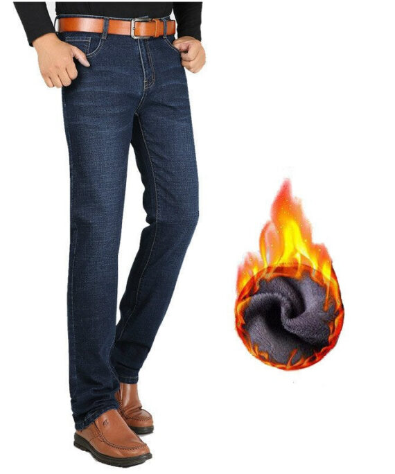 Straight High Long Length Men's Jeans