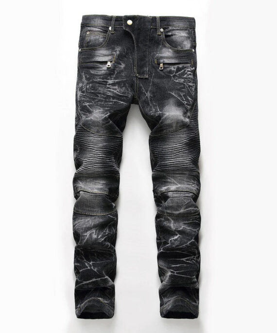Slim Racer Biker Stretch Hip-Hop Jeans