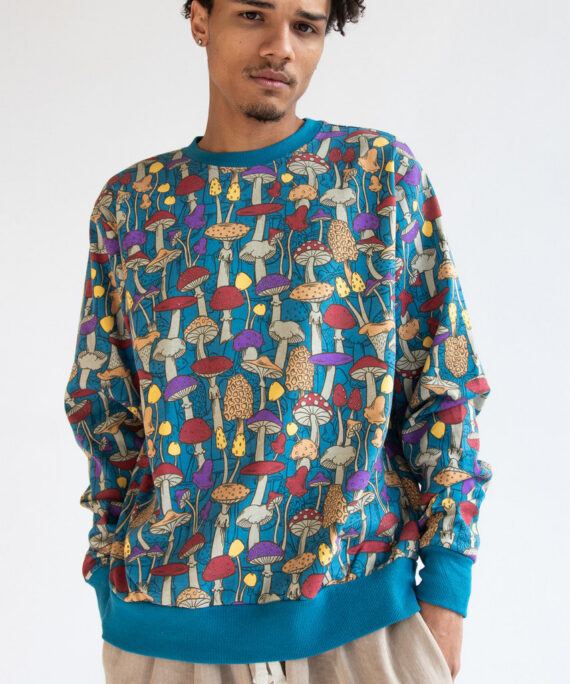 Vibrant Mushrooms Sweatshirt