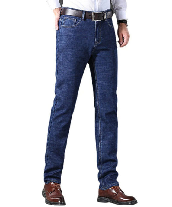 Men's Straight Stretchy Casual Jeans
