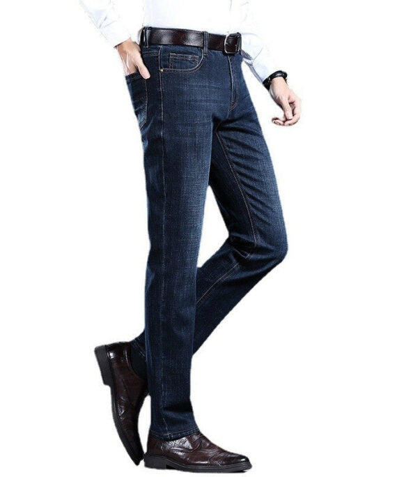 Casual Men's Straight Stretch Slim Fit Jeans