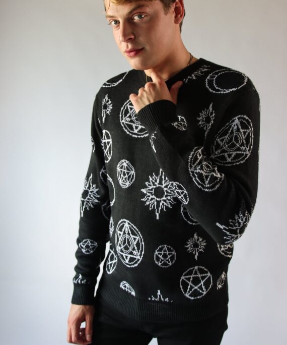 Mystical Symbols Sweater