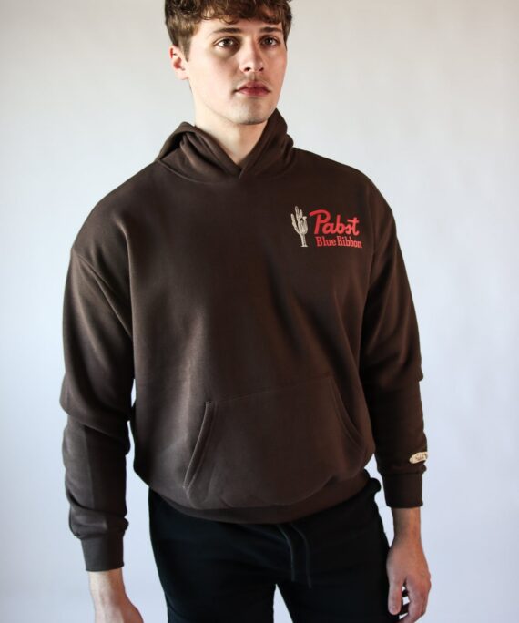 Pabst Blue Ribbon Desert Skeleton Hoodie