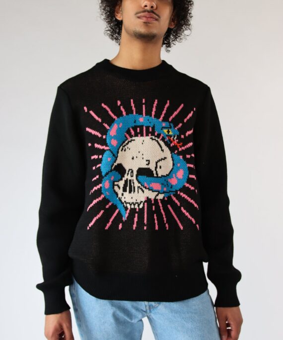 Skull Graphic Sweater